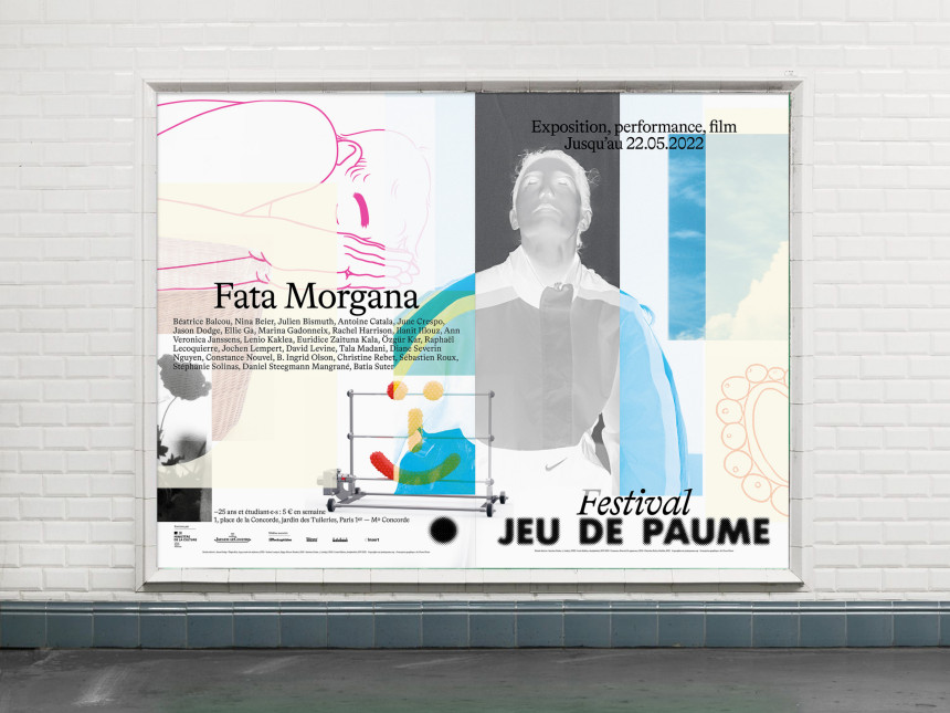 1/8 FATA MORGANA, FESTIVAL DU JEU DE PAUME, 2022    AVEC L’ATELIER PIERRE PIERRE