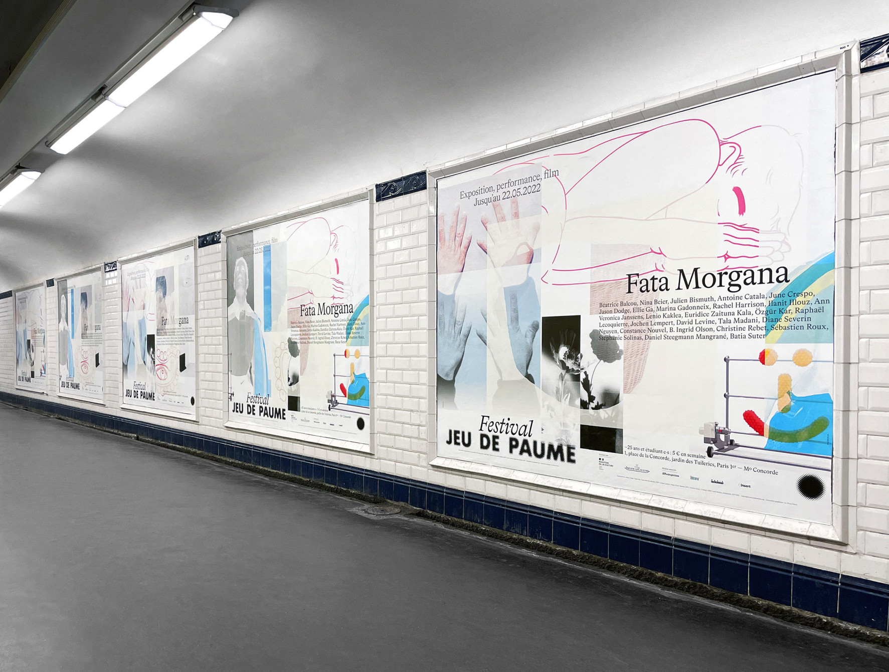 2/8 FATA MORGANA, FESTIVAL DU JEU DE PAUME, 2022    AVEC L’ATELIER PIERRE PIERRE