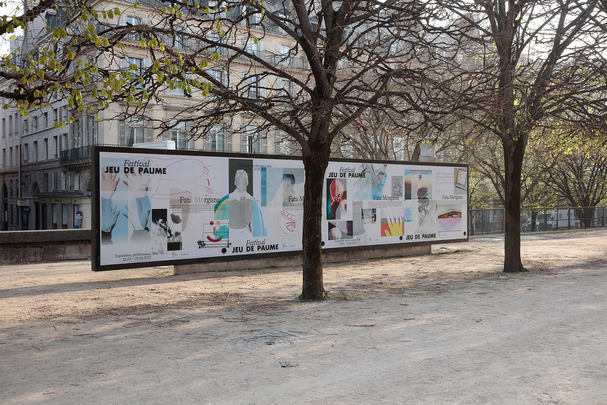 4/8 FATA MORGANA, FESTIVAL DU JEU DE PAUME, 2022    AVEC L’ATELIER PIERRE PIERRE