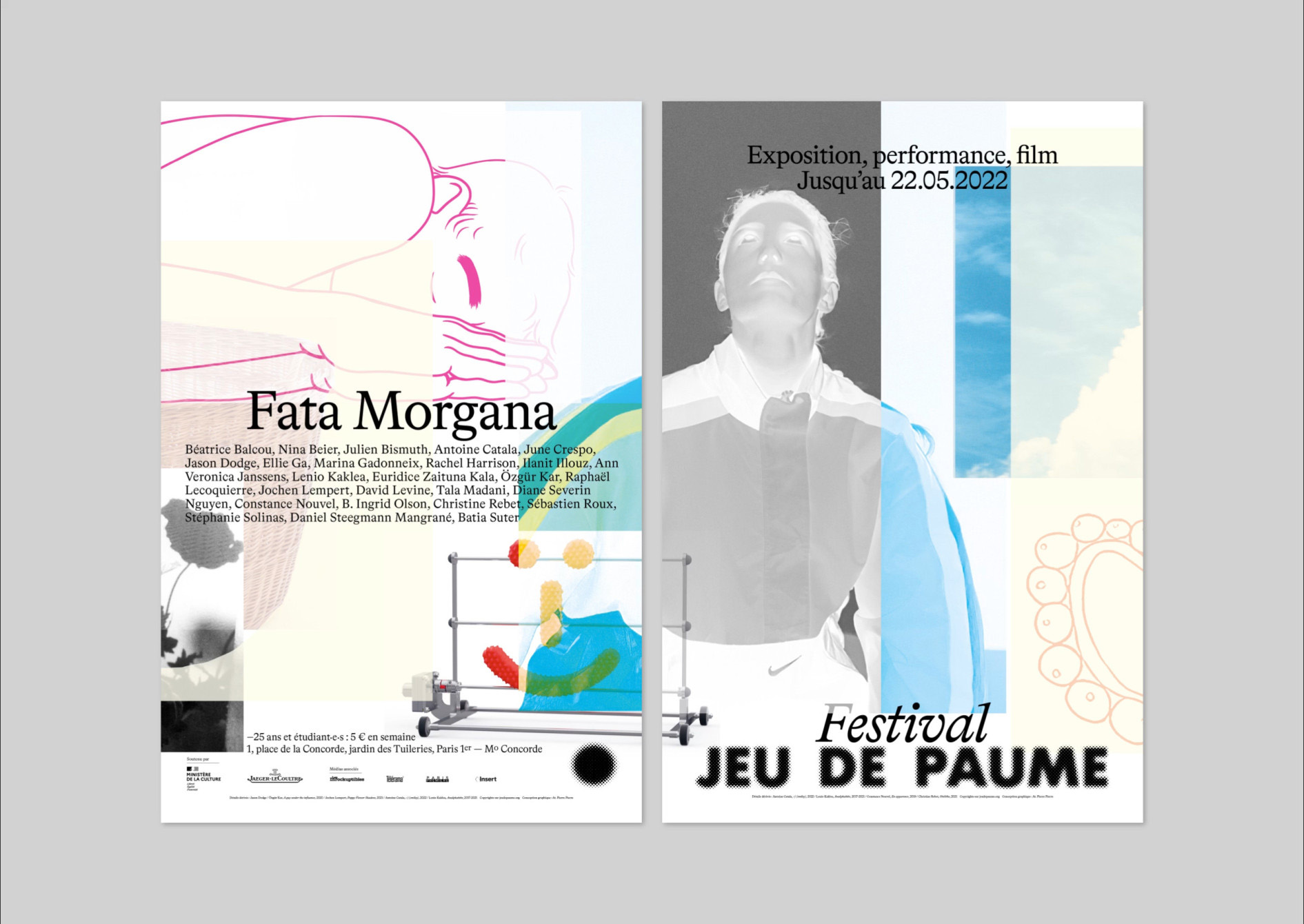 6/8 FATA MORGANA, FESTIVAL DU JEU DE PAUME, 2022    AVEC L’ATELIER PIERRE PIERRE