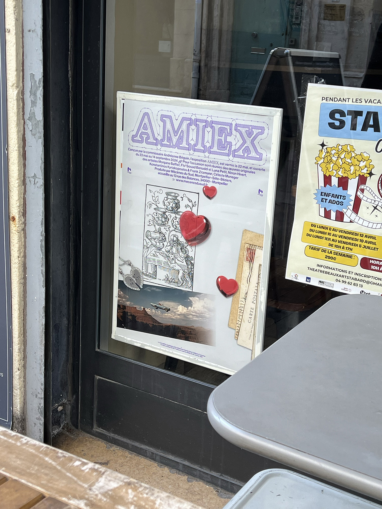 1/6 AMIEX, MÉCÈNES DU SUD – MONTPELLIER, 2024    AVEC NOÉMIE ERB